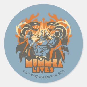 Pegatina Redonda ThunderCats   Vida de Mumm-Ra