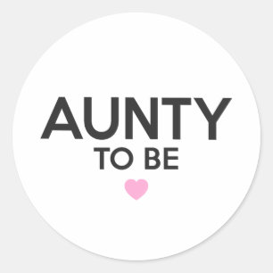 Pegatina Redonda Tía para ser una impresión atractiva para las duch