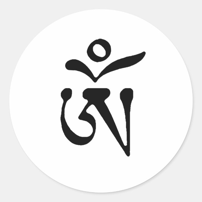 PEGATINA REDONDA TÍBET GRATUITO (Anverso)