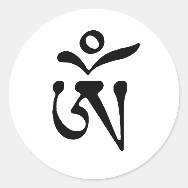 PEGATINA REDONDA TÍBET GRATUITO (Anverso)