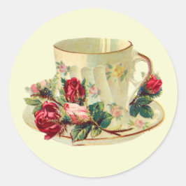 Pegatina Redonda Tiempo de conexión