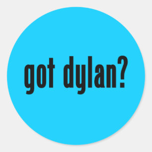 Pegatina Redonda ¿tienes a dylan?