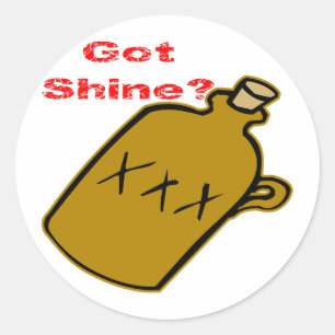Pegatina Redonda ¿Tienes a Shine?