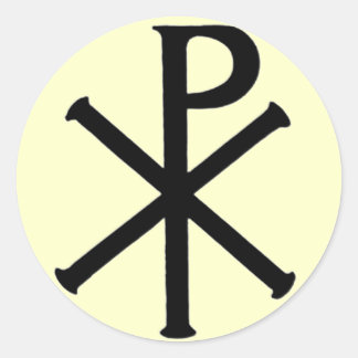 Pegatina Redonda tinta de graham