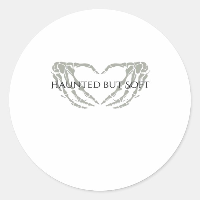 Pegatina Redonda Tinta Whimsigoth – Bosques místicos, lunas y magia (Anverso)