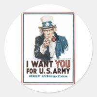 Tío Sam Poster, Estados Unidos. Te Quiero Para...