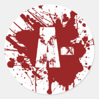 Tipo de Sangre A Negativo Donante de Vampiro y Zom