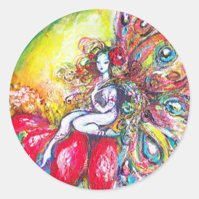 PEGATINA REDONDA TITANIA (Anverso)