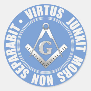 Pegatina Redonda Titular del pasaporte con símbolo de massímbolo