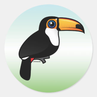 Pegatina Redonda Toco Toucan