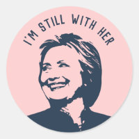 "Todavía estoy con ella" Hillary Clinton