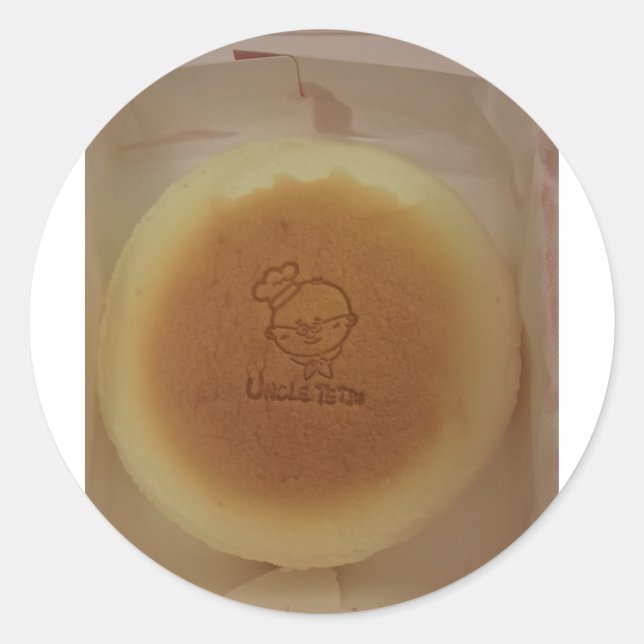 Pegatina Redonda Todo el producto (Anverso)