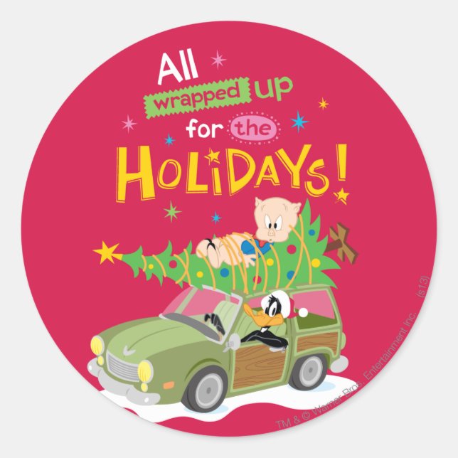 Pegatina Redonda Todo Envuelto (Anverso)