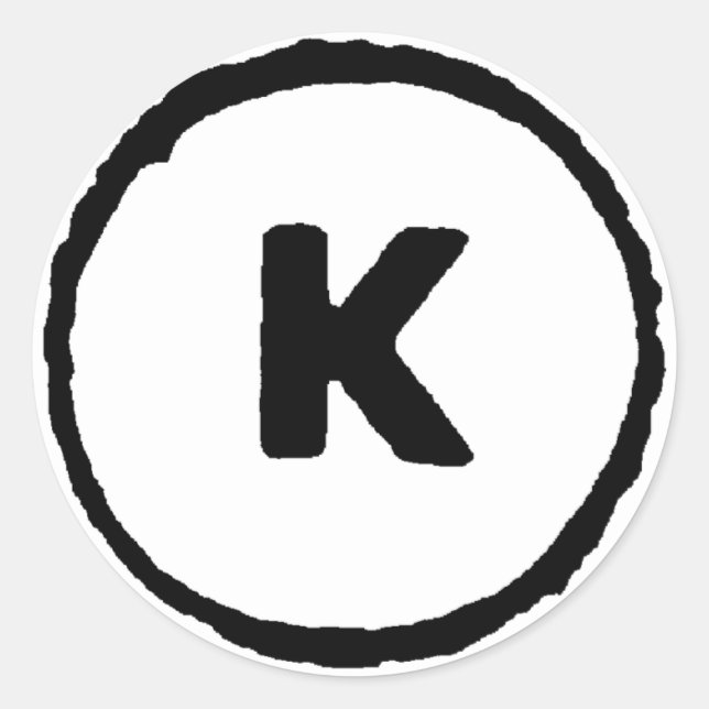 Pegatina Redonda Todos los derechos invertidos (Anverso)