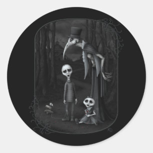 Pegatina Redonda Todos nos caemos abajo