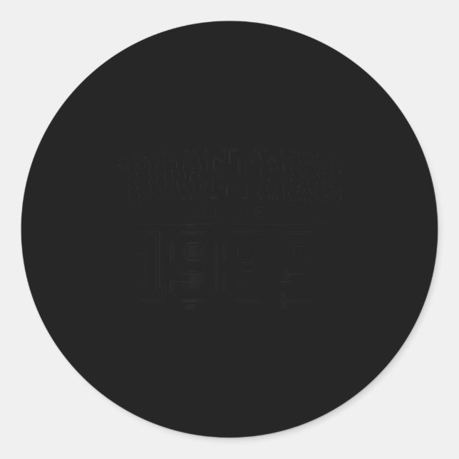 Pegatina Redonda Together Since 1989 Couple Shirt Valentines Day  (Anverso)