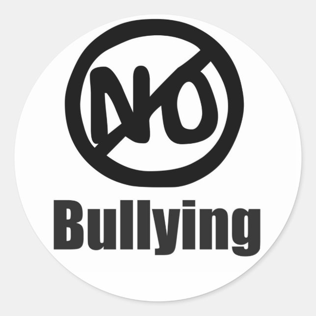 Pegatina Redonda Tolerancia importa (Anverso)