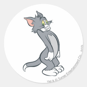 Pegatina Redonda Tom Embarassed