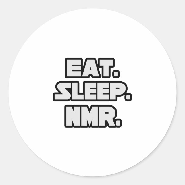 Pegatina Redonda Tome el sueño NMR. (Anverso)