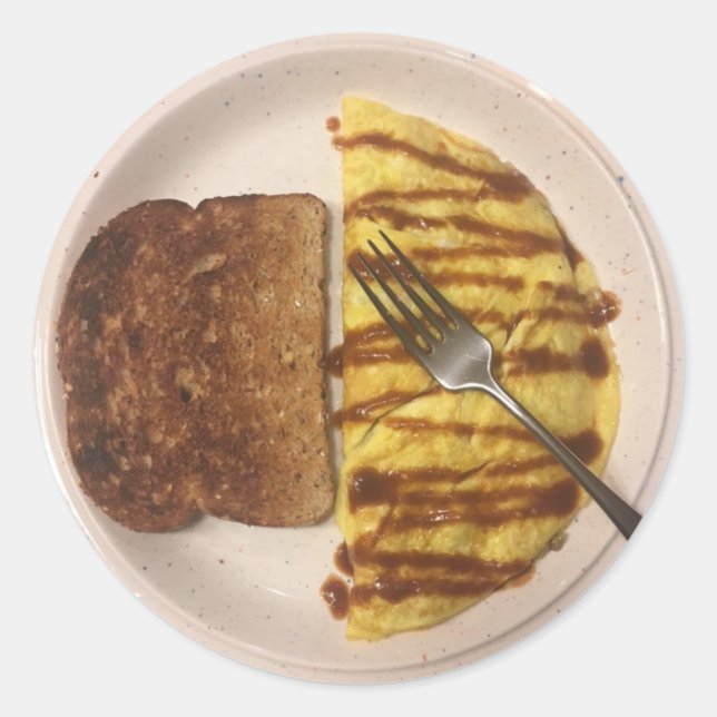 Pegatina Redonda @tomlette pegatinas (Anverso)