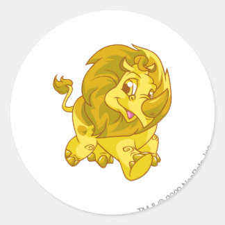 Pegatina Redonda Tonu Gold