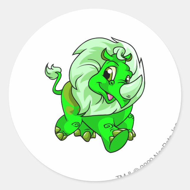 Pegatina Redonda Tonu Gslow (Anverso)