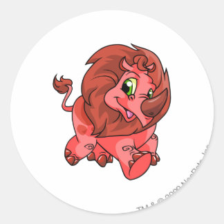 Pegatina Redonda Tonu Red