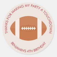 Torneo deportivo de fútbol cumpleaños