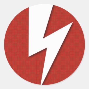 Pegatina Redonda Tornillo de iluminación