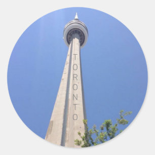 Pegatina Redonda Toronto Ontario