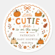 Torta De Calabaza Cutie Pie Cumpleaños De Bebe Sin