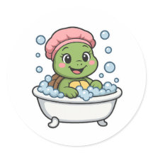 Tortuga en una bañera