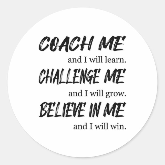 Pegatina Redonda Trabajo en equipo Trabajo Espíritu Trabajo Impresi (Anverso)