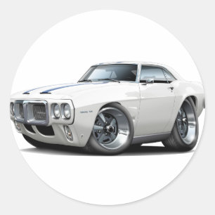 Pegatina Redonda Trans de Firebird 1969