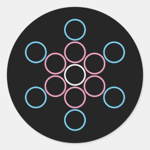 Pegatina Redonda tranSagrado