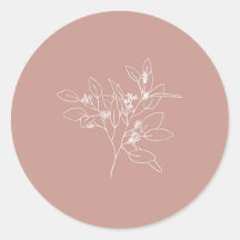 trazado de línea de eucalipto