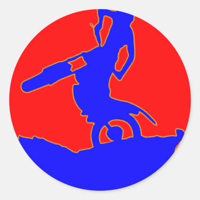 PEGATINA REDONDA TRIAL (Anverso)