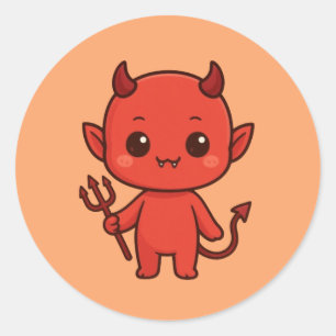 Pegatina Redonda Tricksey Spice