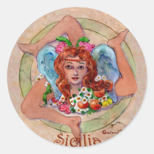 Pegatina Redonda Trincírculo2