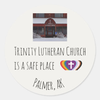 Pegatina Redonda Trinity Safe Place Sticker Set 