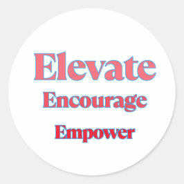 Pegatina Redonda Triple Impact 