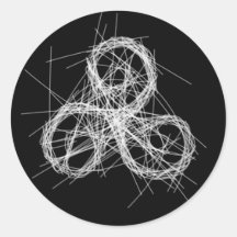 Triskele celta - Símbolo de espiral triple.