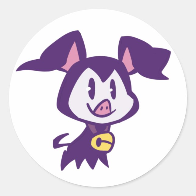 Pegatina Redonda Trufas (Anverso)