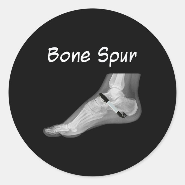 Pegatina Redonda Trump blasfemia lapicera de tinta graciosa anti Tr (Anverso)