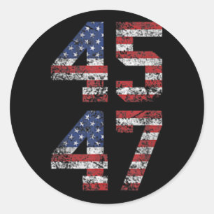 Pegatina Redonda Trump Mejor Cobertura Que 5g ¿Puedes Oírnos Ahora?