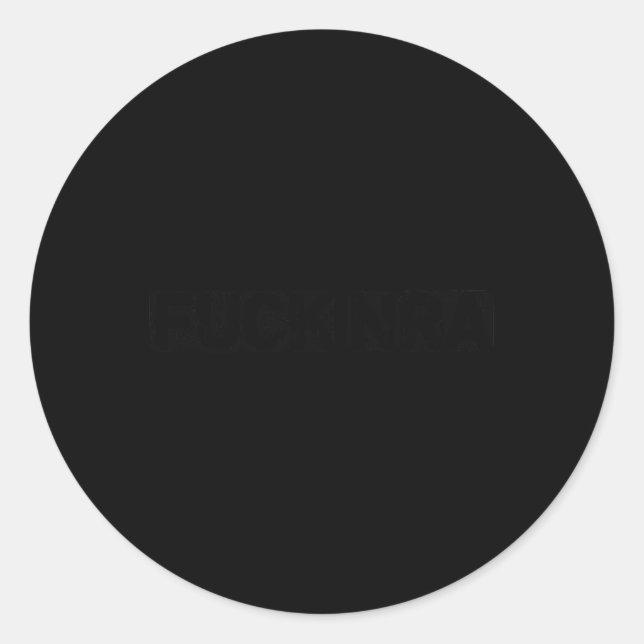 Pegatina Redonda Trump Shot 2024 (Anverso)