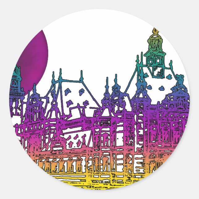 PEGATINA REDONDA TSE 5 (Anverso)