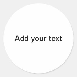 Pegatina Redonda "Tu lienzo"