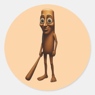 Pegatina Redonda tung tung sahur