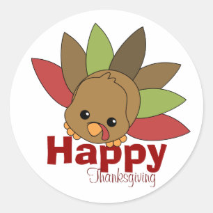 Pegatina Redonda Turquía cubana